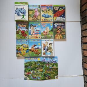 10 DVD Lot PBS Word World Children's DVD Movie Show + Bonus Poster + Wild Kratts